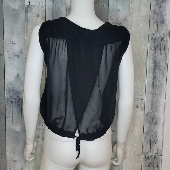 Sandro sheer back tee - Picture 4 of 11